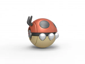 Sfera di Ledyba Modello di stampa 3D