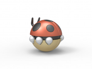 Ledyba orb 3Dプリントモデル