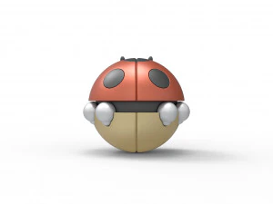 Sfera di Ledyba Modello di stampa 3D