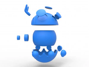 Sfera di Ledyba Modello di stampa 3D