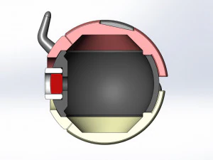 Sfera di Ledyba Modello di stampa 3D