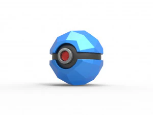 Polygonal shape orb 3D Print Model