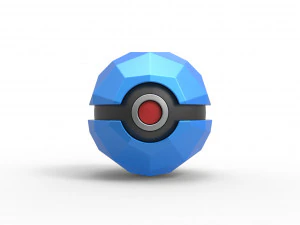 Polygonal shape orb 3D Print Model