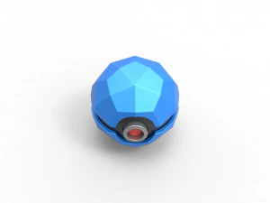 Polygonal shape orb 3D Print Model
