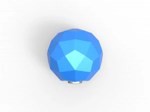 Polygonal shape orb 3D Print Model