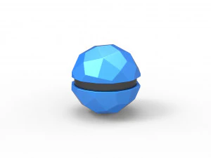 Polygonal shape orb 3D Print Model