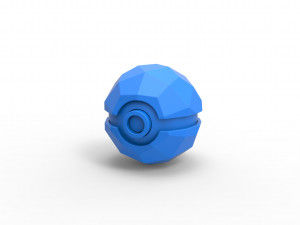 Polygonal shape orb 3D प्रिंट मॉडल