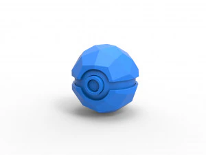 Polygonal shape orb 3D Print Model