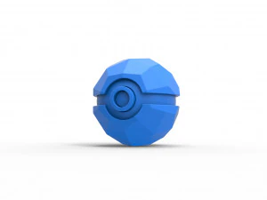 Polygonal shape orb 3D Print Model
