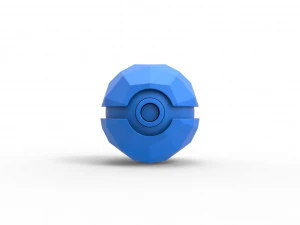 Polygonal shape orb 3D Print Model