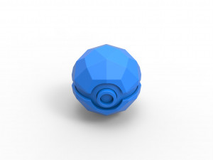 Polygonal shape orb 3D प्रिंट मॉडल