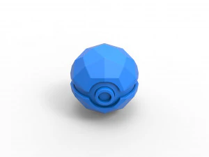 Polygonal shape orb 3D Print Model