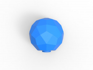 Polygonal shape orb 3D प्रिंट मॉडल