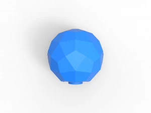 Polygonal shape orb 3D Print Model