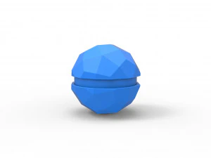 Polygonal shape orb 3D Print Model
