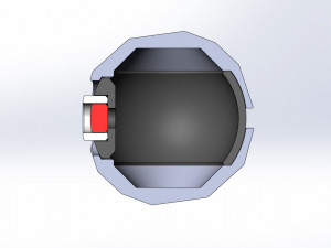 Polygonal shape orb 3D प्रिंट मॉडल