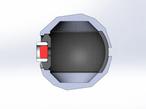Polygonal shape orb 3D Print Model