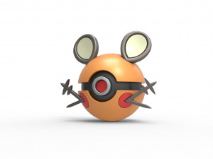 Dedenne orb 3D Baskı Modeli