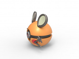 Dedenne orb 3D Baskı Modeli