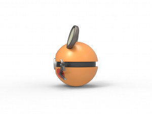 Dedenne orb 3D Baskı Modeli