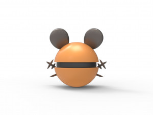 Dedenne orb 3D Baskı Modeli