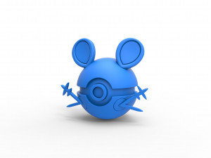 Dedenne orb 3D Baskı Modeli