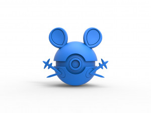 Dedenne orb 3D Baskı Modeli