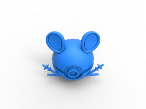 Dedenne orb 3D Baskı Modeli