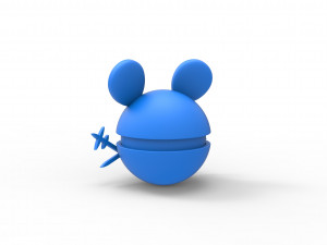 Dedenne orb 3D Baskı Modeli