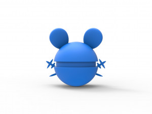 Dedenne orb 3D Baskı Modeli