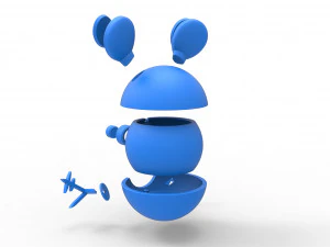 Orbe dedenne Modelo de impresión 3D