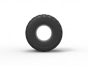 Monster Jam tire 16 Scale 1 to 25 Model do druku 3D