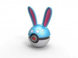 Sfera di Azumarill Modello di stampa 3D