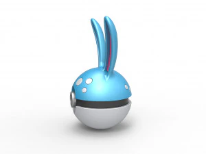 Sfera di Azumarill Modello di stampa 3D
