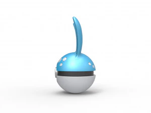 Sfera di Azumarill Modello di stampa 3D