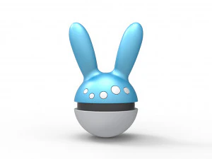 Sfera di Azumarill Modello di stampa 3D