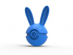 Sfera di Azumarill Modello di stampa 3D