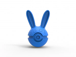 Sfera di Azumarill Modello di stampa 3D