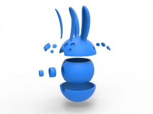 Sfera di Azumarill Modello di stampa 3D