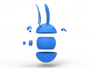 Sfera di Azumarill Modello di stampa 3D