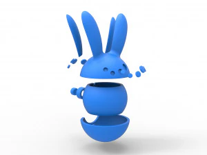 Sfera di Azumarill Modello di stampa 3D
