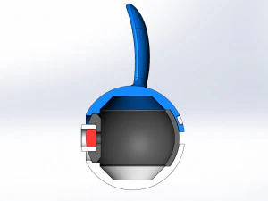 Sfera di Azumarill Modello di stampa 3D