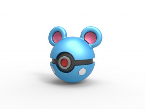 Azurill orb 3Dプリントモデル