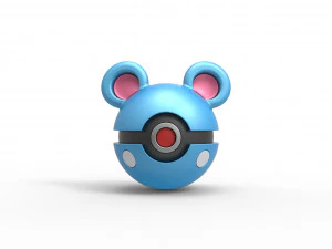 Azurill orb 3D Print Model