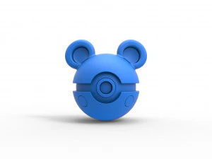 Azurill orb 3D Print Model