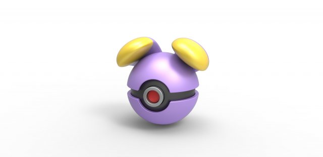 Whismur orb 3D 프린트 모델 .c4d .max .obj .3ds .fbx .stl .blend 