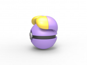 Whismur orb 3D 프린트 모델