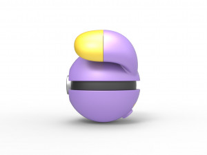 Whismur orb 3D 프린트 모델