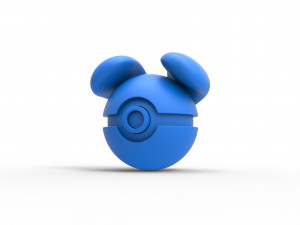 Whismur orb 3D 프린트 모델
