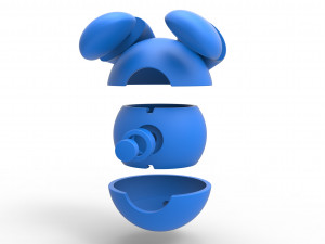 Whismur orb 3D 프린트 모델